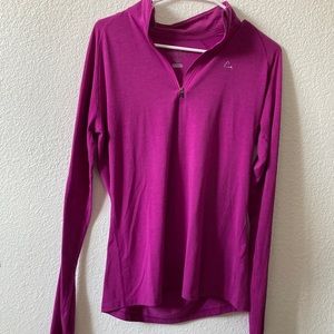 Paradox Merino Blend 1/4 Zip Layer Purple Women’s Large